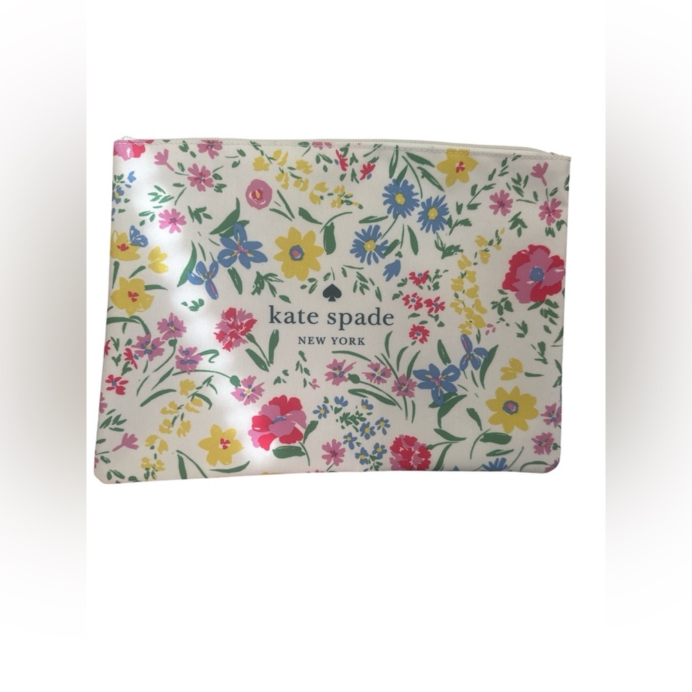 NWOT Kate Spade Multicolor Floral Pouch